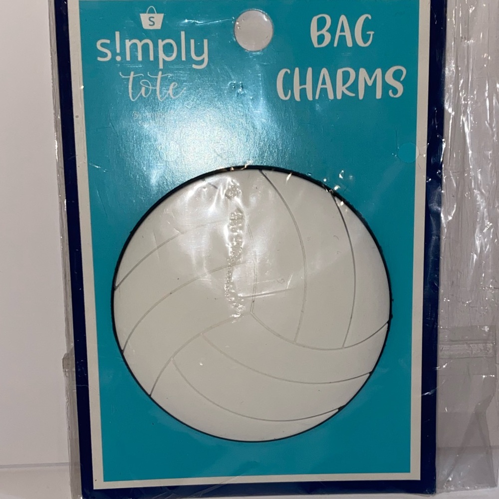 Simply Tote Bag Charm also fits Bogg Bag Volleyball New